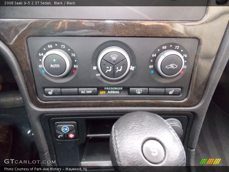 Black / Black 2008 Saab 9-5 2.3T Sedan