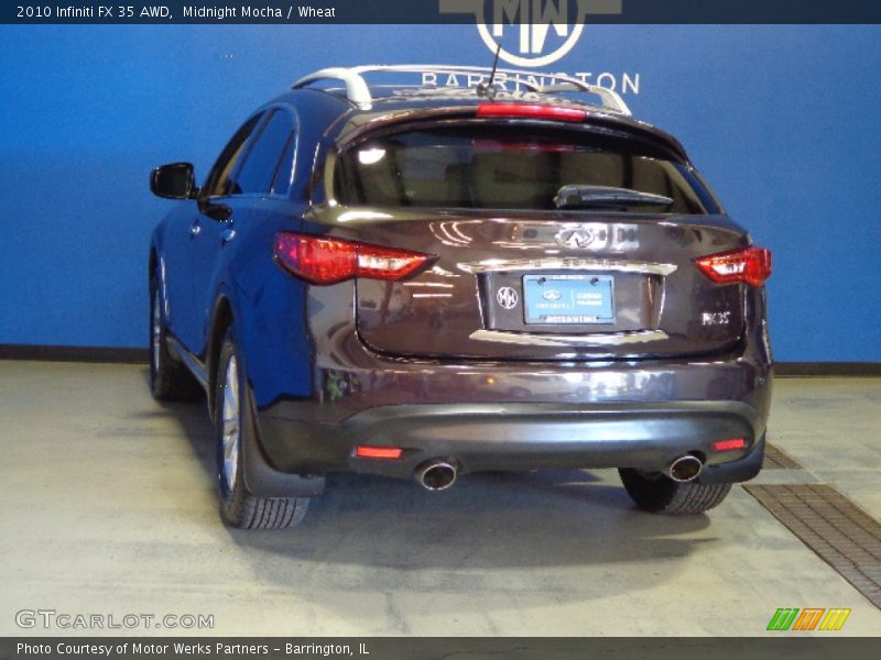 Midnight Mocha / Wheat 2010 Infiniti FX 35 AWD