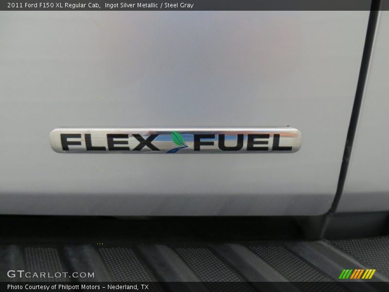 Ingot Silver Metallic / Steel Gray 2011 Ford F150 XL Regular Cab