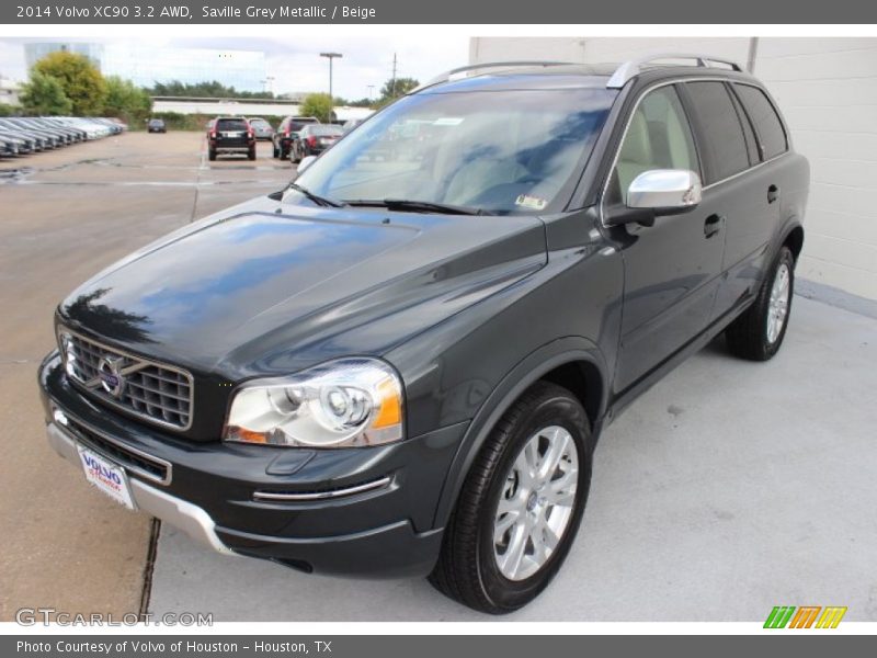 Saville Grey Metallic / Beige 2014 Volvo XC90 3.2 AWD