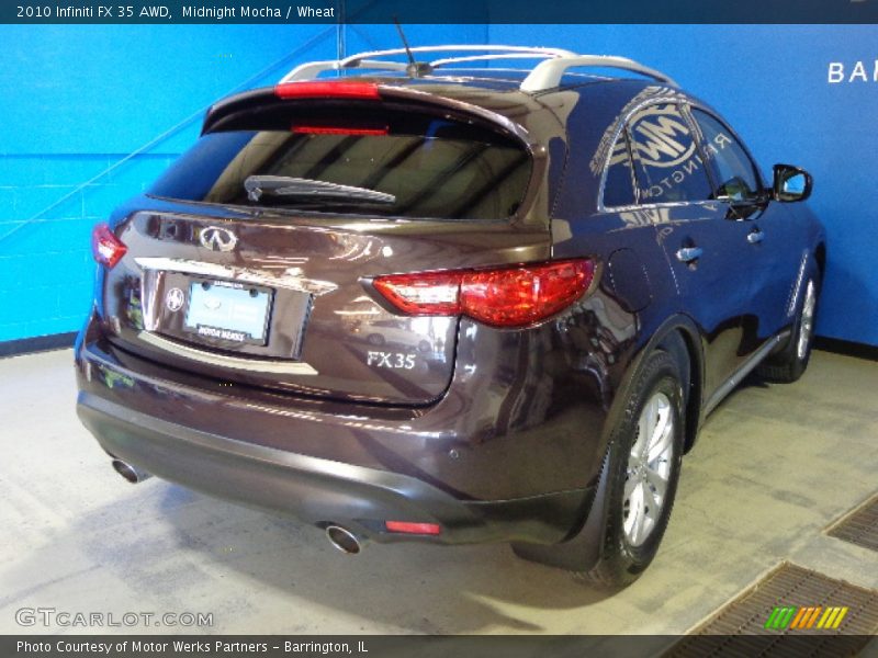 Midnight Mocha / Wheat 2010 Infiniti FX 35 AWD