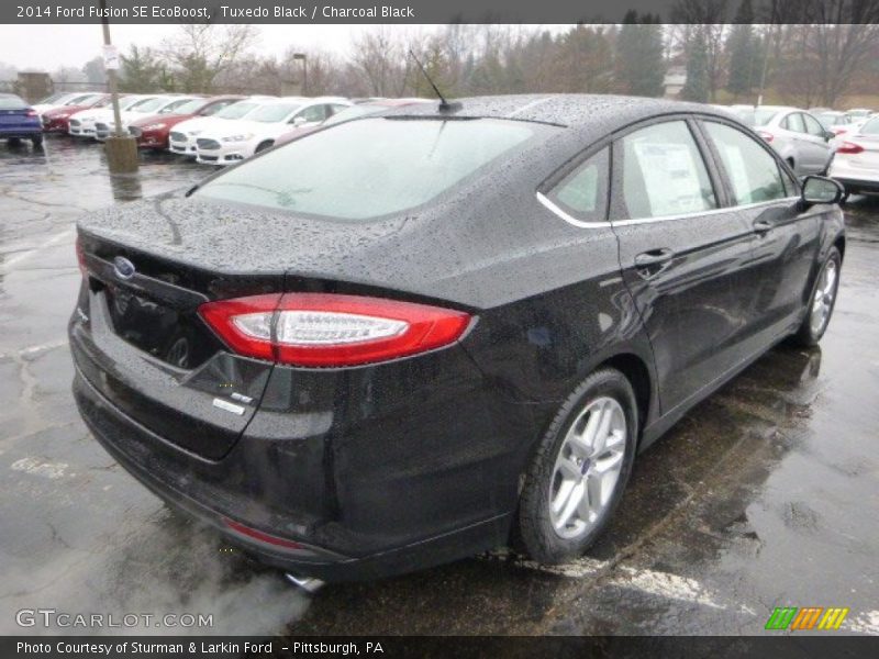 Tuxedo Black / Charcoal Black 2014 Ford Fusion SE EcoBoost