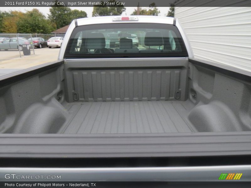 Ingot Silver Metallic / Steel Gray 2011 Ford F150 XL Regular Cab