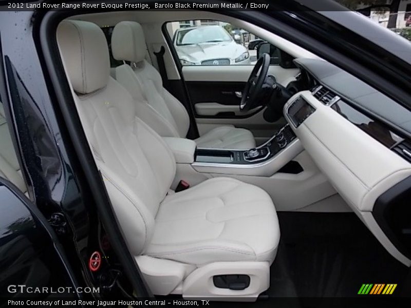 Barolo Black Premium Metallic / Ebony 2012 Land Rover Range Rover Evoque Prestige
