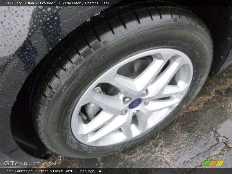 Tuxedo Black / Charcoal Black 2014 Ford Fusion SE EcoBoost