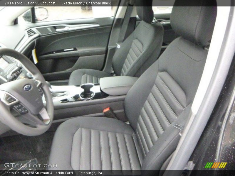 Front Seat of 2014 Fusion SE EcoBoost