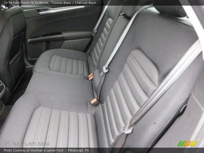 Rear Seat of 2014 Fusion SE EcoBoost