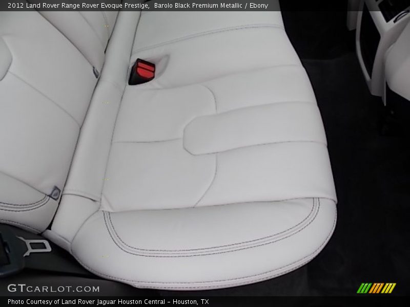 Barolo Black Premium Metallic / Ebony 2012 Land Rover Range Rover Evoque Prestige