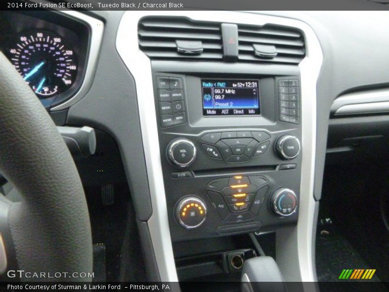 Tuxedo Black / Charcoal Black 2014 Ford Fusion SE EcoBoost
