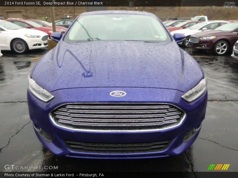  2014 Fusion SE Deep Impact Blue