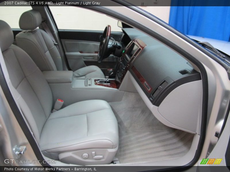Light Platinum / Light Gray 2007 Cadillac STS 4 V6 AWD