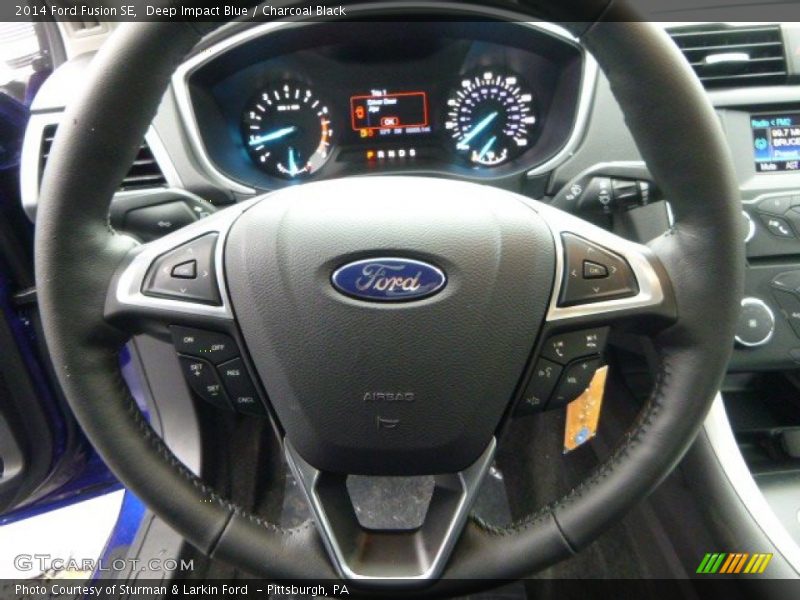  2014 Fusion SE Steering Wheel