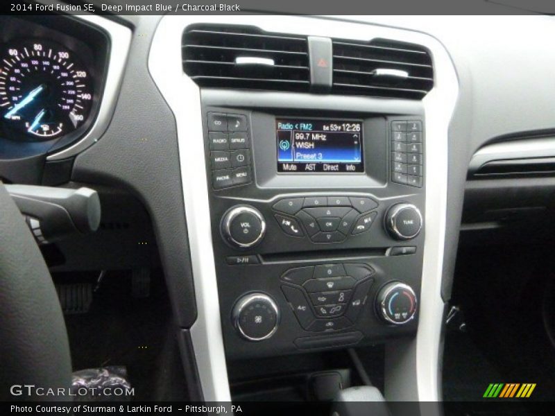 Controls of 2014 Fusion SE