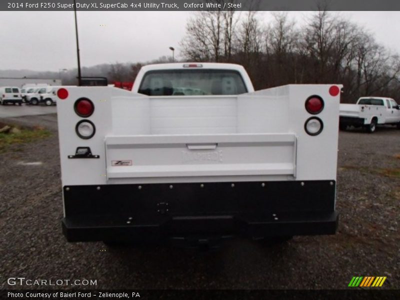 Oxford White / Steel 2014 Ford F250 Super Duty XL SuperCab 4x4 Utility Truck