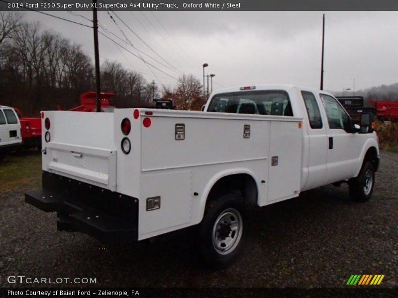 Oxford White / Steel 2014 Ford F250 Super Duty XL SuperCab 4x4 Utility Truck