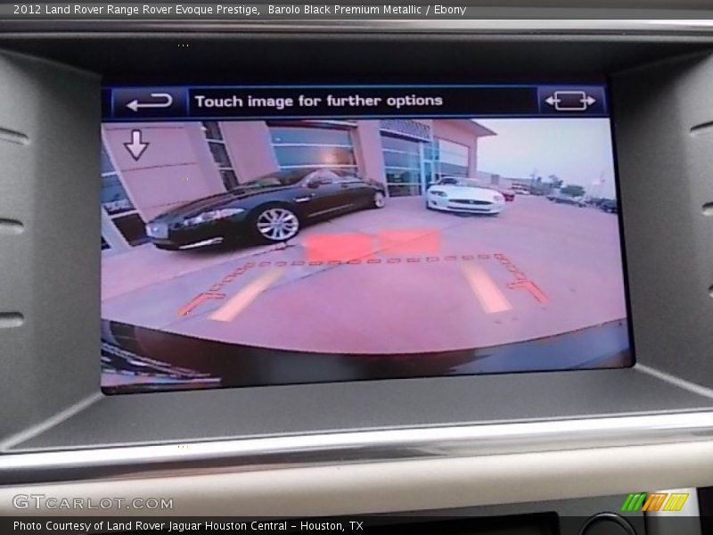 Barolo Black Premium Metallic / Ebony 2012 Land Rover Range Rover Evoque Prestige
