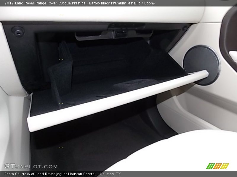 Barolo Black Premium Metallic / Ebony 2012 Land Rover Range Rover Evoque Prestige