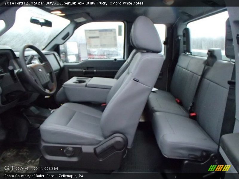 Oxford White / Steel 2014 Ford F250 Super Duty XL SuperCab 4x4 Utility Truck
