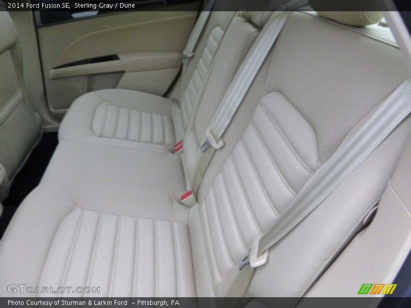 Sterling Gray / Dune 2014 Ford Fusion SE