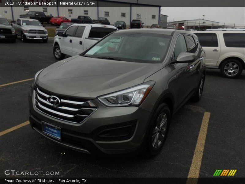 Mineral Gray / Gray 2013 Hyundai Santa Fe Sport