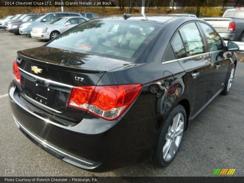 Black Granite Metallic / Jet Black 2014 Chevrolet Cruze LTZ