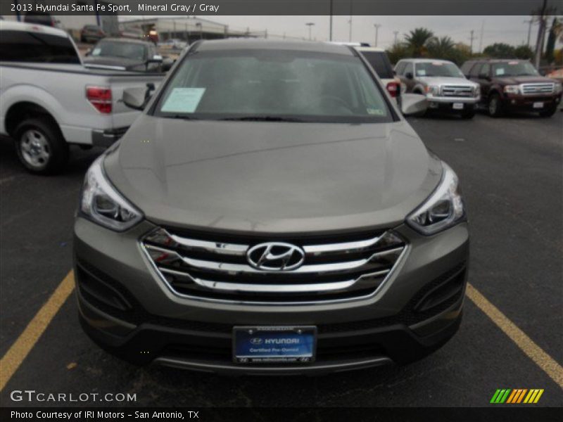Mineral Gray / Gray 2013 Hyundai Santa Fe Sport