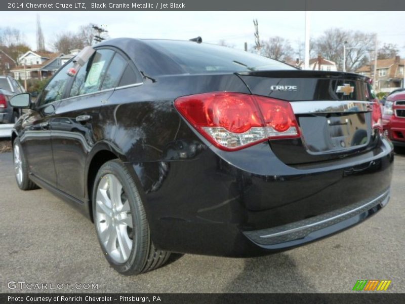 Black Granite Metallic / Jet Black 2014 Chevrolet Cruze LTZ