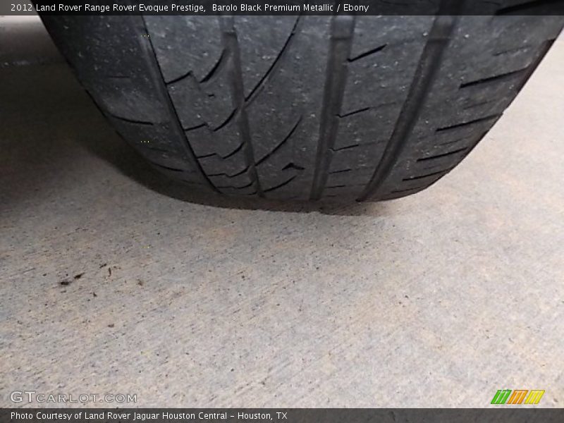 Barolo Black Premium Metallic / Ebony 2012 Land Rover Range Rover Evoque Prestige