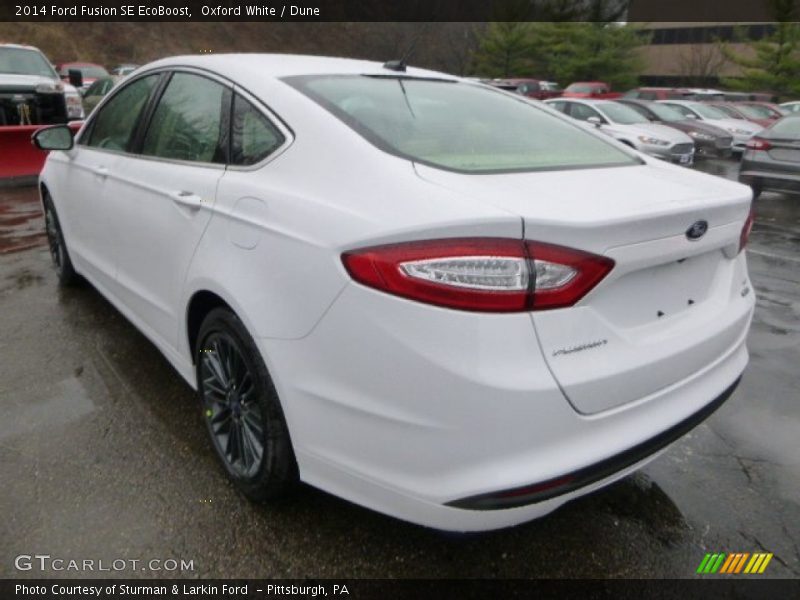  2014 Fusion SE EcoBoost Oxford White
