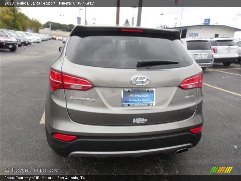 Mineral Gray / Gray 2013 Hyundai Santa Fe Sport