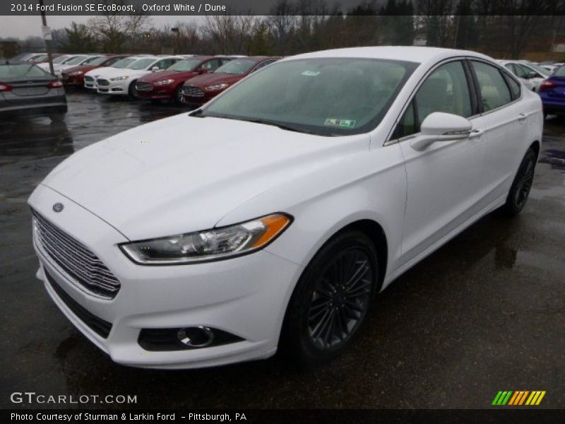 Front 3/4 View of 2014 Fusion SE EcoBoost