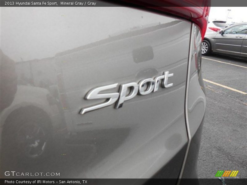 Mineral Gray / Gray 2013 Hyundai Santa Fe Sport