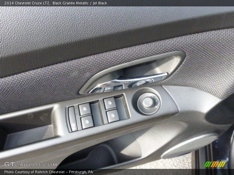 Black Granite Metallic / Jet Black 2014 Chevrolet Cruze LTZ