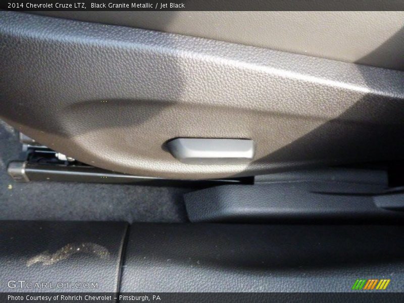Black Granite Metallic / Jet Black 2014 Chevrolet Cruze LTZ