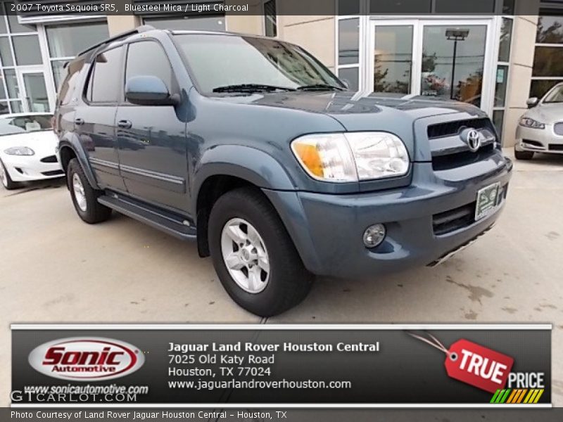 Bluesteel Mica / Light Charcoal 2007 Toyota Sequoia SR5