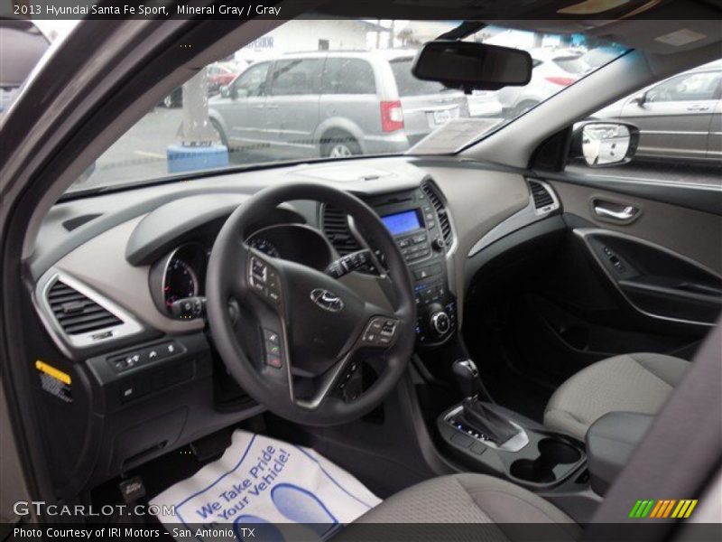 Mineral Gray / Gray 2013 Hyundai Santa Fe Sport