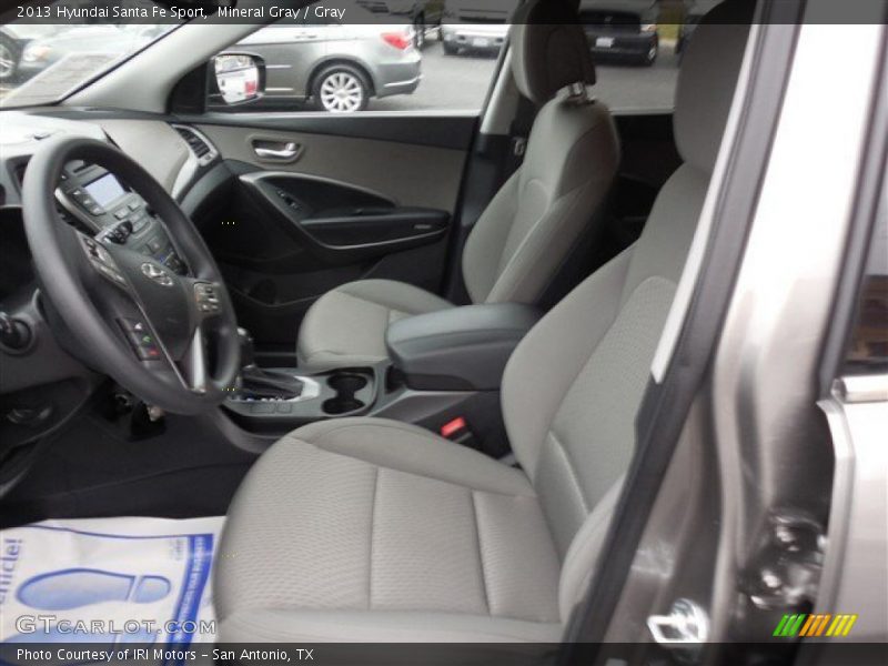 Mineral Gray / Gray 2013 Hyundai Santa Fe Sport