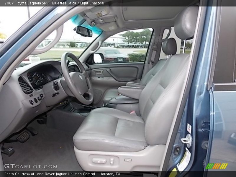Bluesteel Mica / Light Charcoal 2007 Toyota Sequoia SR5