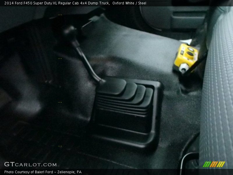 Oxford White / Steel 2014 Ford F450 Super Duty XL Regular Cab 4x4 Dump Truck