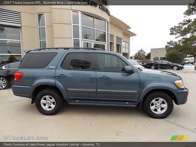 Bluesteel Mica / Light Charcoal 2007 Toyota Sequoia SR5