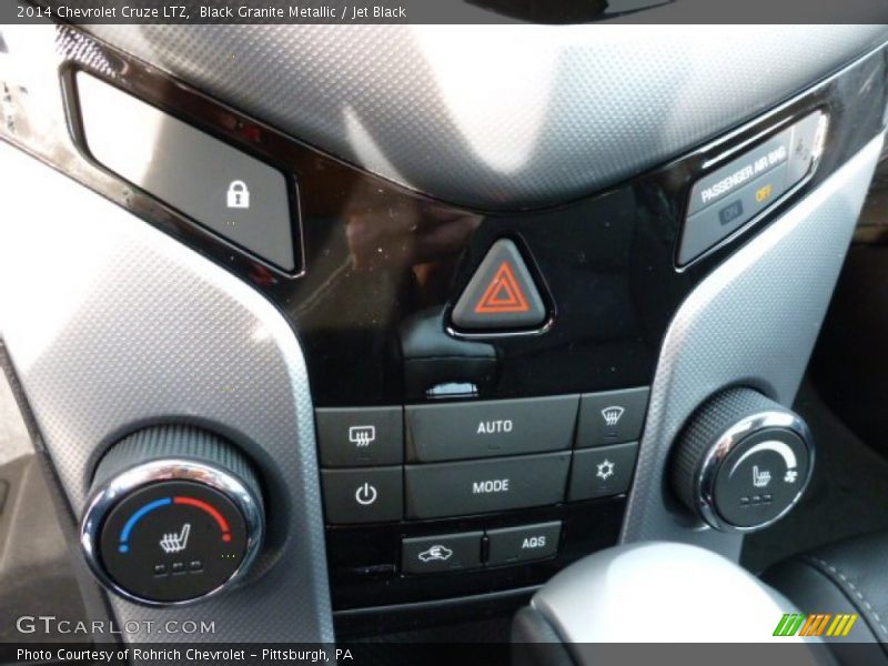 Black Granite Metallic / Jet Black 2014 Chevrolet Cruze LTZ