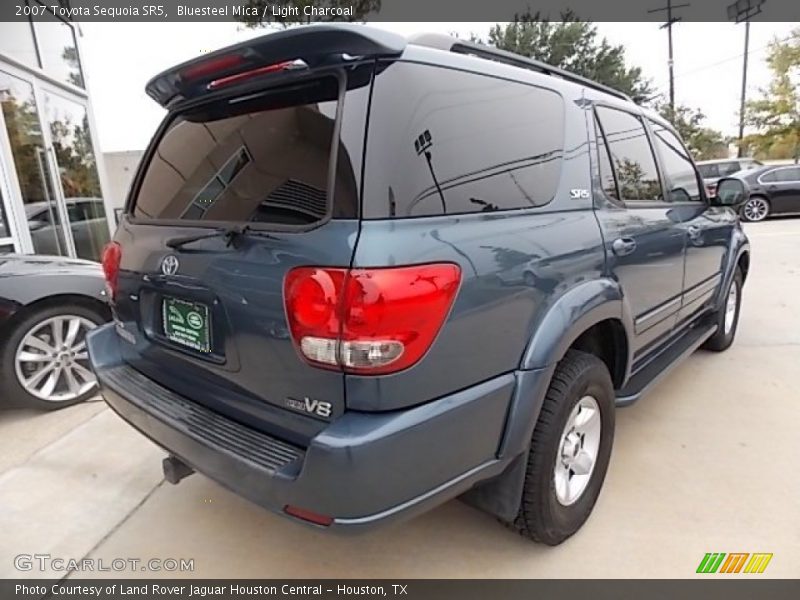 Bluesteel Mica / Light Charcoal 2007 Toyota Sequoia SR5