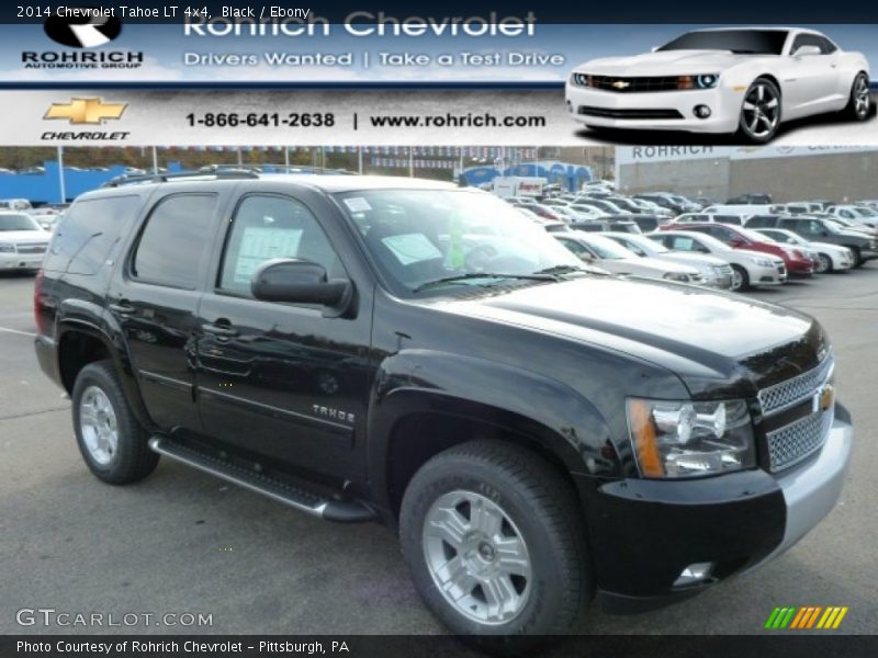 Black / Ebony 2014 Chevrolet Tahoe LT 4x4