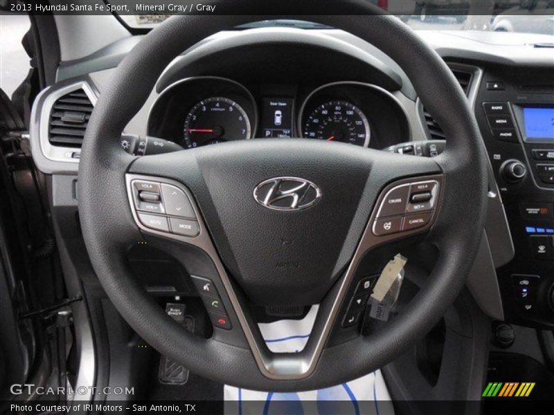Mineral Gray / Gray 2013 Hyundai Santa Fe Sport