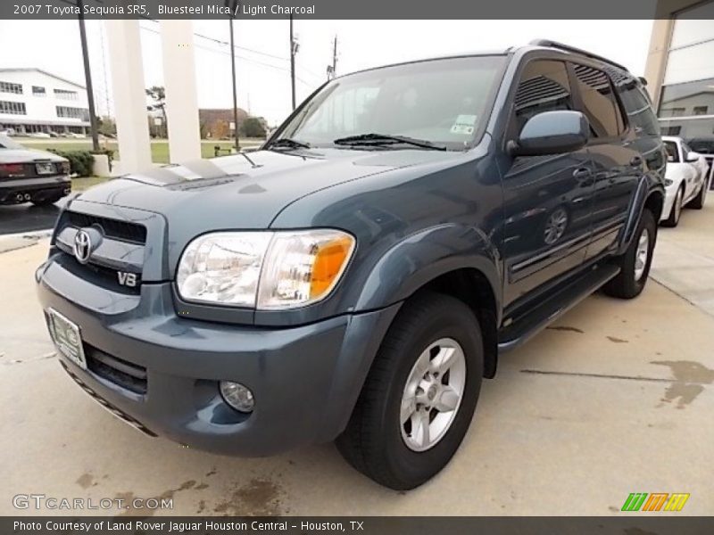 Bluesteel Mica / Light Charcoal 2007 Toyota Sequoia SR5