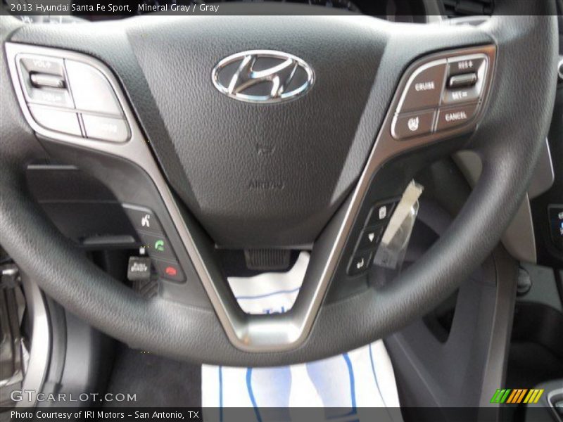 Mineral Gray / Gray 2013 Hyundai Santa Fe Sport