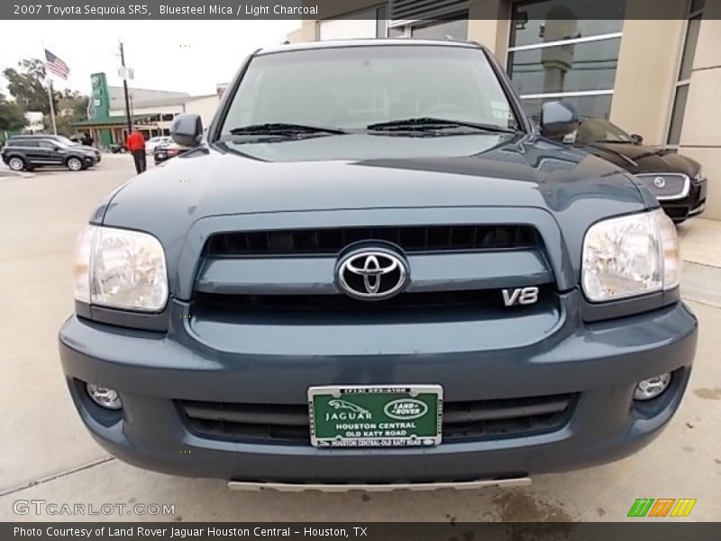 Bluesteel Mica / Light Charcoal 2007 Toyota Sequoia SR5