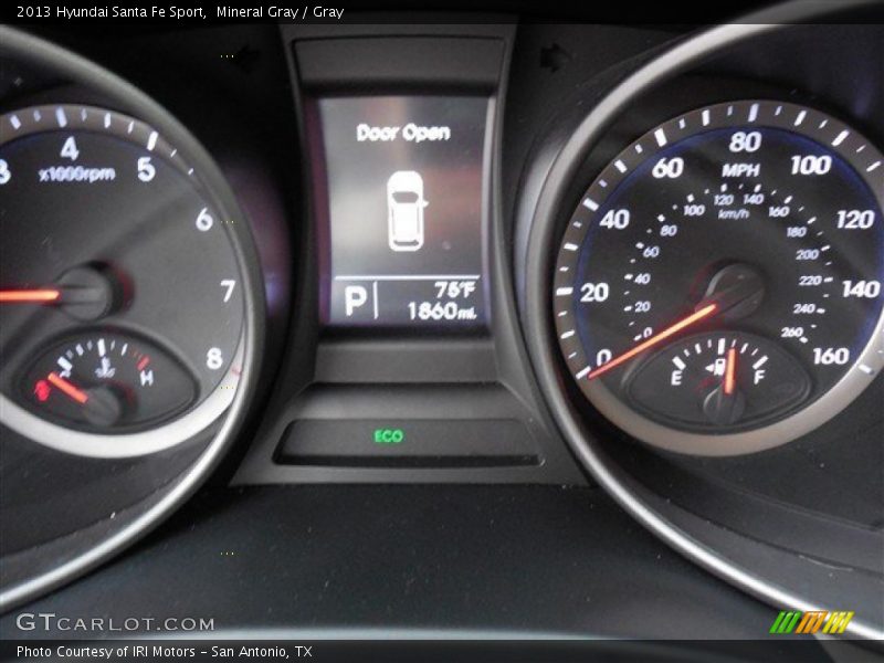Mineral Gray / Gray 2013 Hyundai Santa Fe Sport