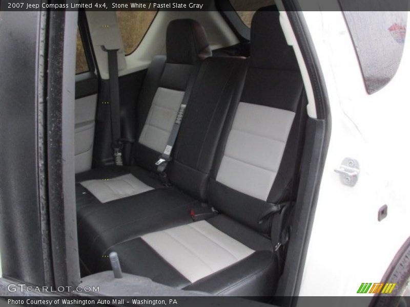 Stone White / Pastel Slate Gray 2007 Jeep Compass Limited 4x4