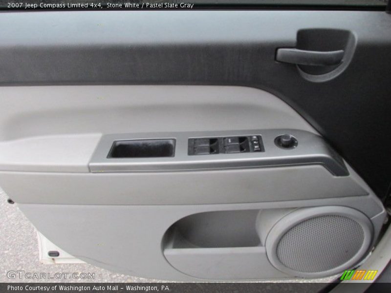 Stone White / Pastel Slate Gray 2007 Jeep Compass Limited 4x4